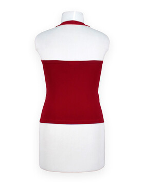 Neckholder-Top mit V-Ausschnitt Gr.M