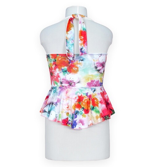 Neckholder mit Sch��chen bunt S