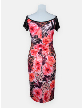 Tangokleid Joanna animal rose
