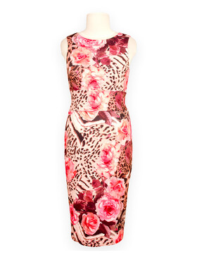 Tangokleid Laura animal Rose