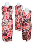 Tangokleid Laura animal Rose