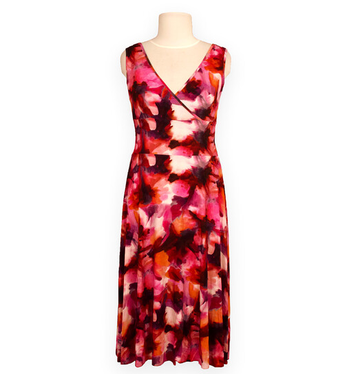 Kleid mit V-Ausschnitt Gr.M