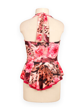 Neckholder mit Sch��chen Pfingstrose