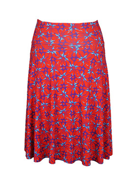 Tangorock A-Linie rot-lila