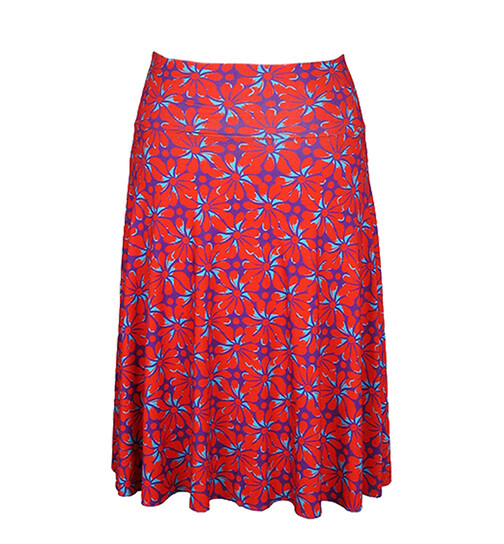 Tangorock A-Linie rot-lila M