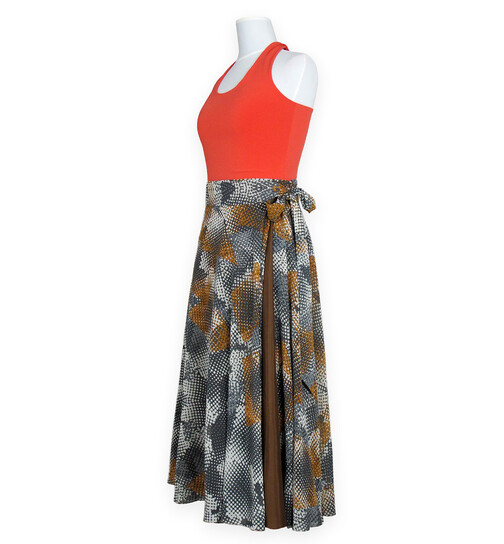 Wickelrock „Grafik Chiffon“