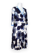 Kleid "Abrazo" Gr.M blaue Kreise