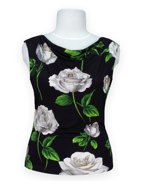Top Yvette wei�e Rose Gr.L