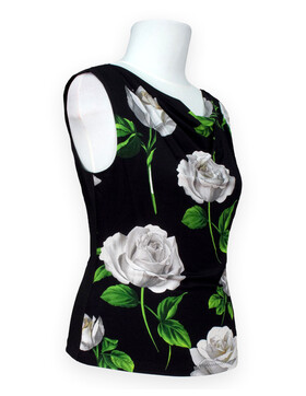 Top Yvette wei�e Rose Gr.L